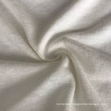 Snow Yarn Effect Bamboo Linen Single Jersey Fabric For Tshirt
